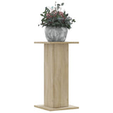 Plant Stands 2 pcs Sonoma Oak 30x30x60 cm Engineered Wood 3307857