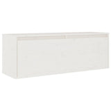 TV Cabinets 4 pcs White Solid Wood Pine 3100180