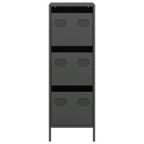 Highboard Black 39x35x103.5 cm Steel 851400