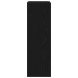TV Cabinet Set Wall-mounted 3 pcs Black Oak 130.5 x 30 x 140 cm 3333053