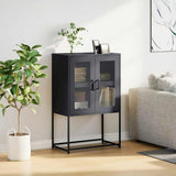 Highboard Anthracite 68x39x107 cm Steel 853376