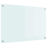 Kitchen Backsplash Milk 90 x 60 cm Tempered Glass 42018016