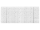 Gabion with 3.5 mm Wire and 5x5 cm Mesh 350x10x200 cm 3462097