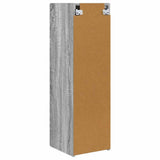 TV Wall Cabinet Grey Sonoma 30 x 31 x 100 cm Engineered Wood 892321