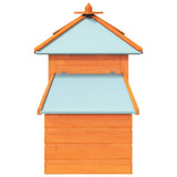 Chicken Coop Brown Solid firwood, plywood, galvanised steel Large 170220