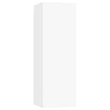 8 Piece TV Cabinet Set White Engineered Wood 3078670