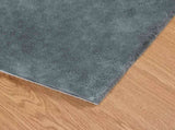 Anti-Slip Faux Rabbit Fur Rug OLITE Anthracite 240 x 240 cm 42021776