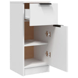 Sideboard White 30x30x70 cm Engineered Wood 811115