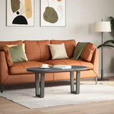 Coffee Table Legs V-Shape 2 pcs Anthracite 38x cm Steel 4012626