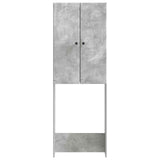Toilet Cabinet BREDA Concrete Grey 66 x 25.5 x 190 cm 897578