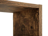 Wall Shelf Smoked Oak 99.5 x 17 x 91 cm Engineered Wood 8014972