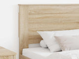 Headboard with Headboard Sonoma Oak 100 cm Engineered Wood 887475