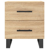 Bedside Cabinet Sonoma Oak 40x35x47.5 cm Engineered Wood 827362