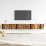 3 Piece TV Cabinet Set Wall-mounted Old Wood Engineered Wood 3329203