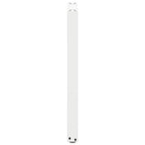 Console Table Legs U-Shaped 2 pcs White 38x cm Steel 4013173