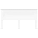 Headboard with Headboard White 180 cm Engineered Wood 887425