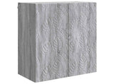 Wall-Mounted Cabinet Grey Sonoma 66 x 34.5 x 90 cm 898741