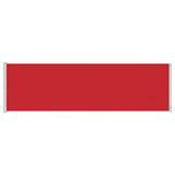 Patio Retractable Side Awning 180x600 cm Red 317967