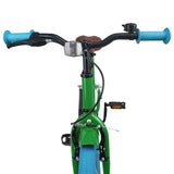 Kids Bike 22'' for 7-12 Years Old Green 42009328