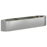 Raised Garden Bed Galvanised Steel 220 x 40x 40 cm Steel 8011724