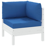 Pallet Cushions 3 pcs Blue Oxford Fabric 361783
