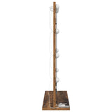 Vanity Mirror Rectangular Smoked Oak 70 x 50 x 18 cm 868337