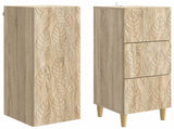 Cabinet Set 2 pcs Sonoma Oak 33 x 34.5 x 90 cm Engineered Wood 3416729