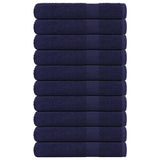 Sauna Towels "FROGN" 10 pcs Navy Blue 80x200 cm 360 gsm 136793