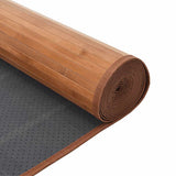Rug Rectangular Natural 80x400 cm Bamboo 376919