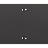 Lawn Edgings 10 pcs Black 20x103 cm Cold-rolled Steel 860154