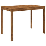 Garden Bar Table Natural 147 x 88.5 x 105 cm Solid Acacia Wood 901261