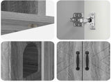 Cat House Grey Sonoma 85 x 55 x 50 cm Engineered Wood 8000740