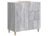 Sideboard Grey Sonoma 66 x 34.5 x 90 cm Engineered Wood 894631
