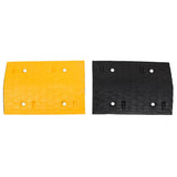 Speed Hump Yellow&Black 323x32.5x4 cm Rubber 3157047
