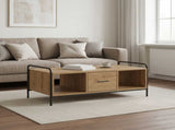 Coffee Table Artisan Oak 99.5 x 49 x 41 cm Engineered Wood 8013589