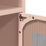 Bedside Cabinet Pink 36x39x78 cm Cold-rolled Steel 853411