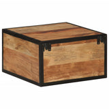 Wall-mounted Bedside Cabinet 35x35x20 cm Solid Wood Acacia 372751