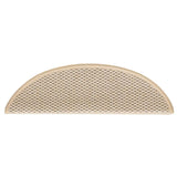 Stair Mats Self-adhesive Sisal-Look 15 pcs 56x17x3 cm Berber 326869