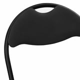 Folding Chair 2 pcs Black 48 x 43.5 x 81 cm Faux Leather 42029048