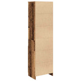 Highboard Old Wood 50x35x180 cm Engineered Wood 3328469
