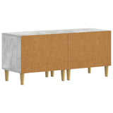TV Cabinet Concrete Grey Engineered Wood 896678