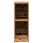 ZNTS Garage Storage Cabinet Old Wood 30x51x85 cm Solid Wood Pine 860533