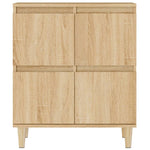 Sideboards 3 pcs Sonoma Oak 60x35x70 cm Engineered Wood 3185770