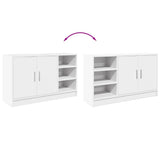 Sink Cabinet White 90x29x55 cm Engineered Wood 848122