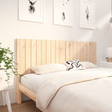 Bed Headboard 185.5x4x100 cm Solid Wood Pine 818885