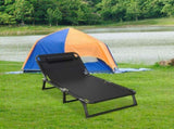 Foldable Sun Lounger Recliner Beach Camping Rest Garden Indoor Folding Chair 42077138