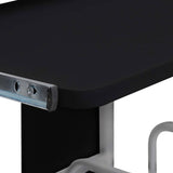 Computer Desk Black 110x52x88.5 cm Engineered Wood 20582