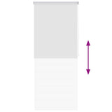 Shower Roller Blind 120x240 cm White 142843
