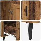 Highboard Old Wood 69.5 x 31 x 115 cm Engineered Wood 882577