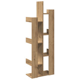 Book Cabinet Artisan Oak 48x25.5x140 cm Engineered Wood 856695